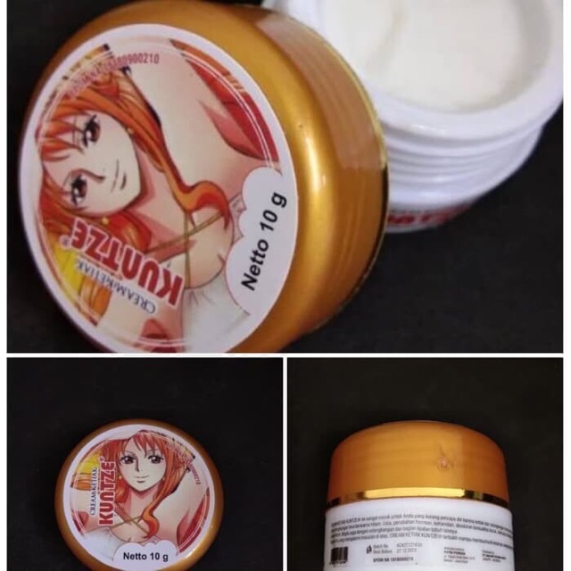 ✿ELYSABETHME✿ Cream pemutih ketiak dan lipatan kuntZe bpom