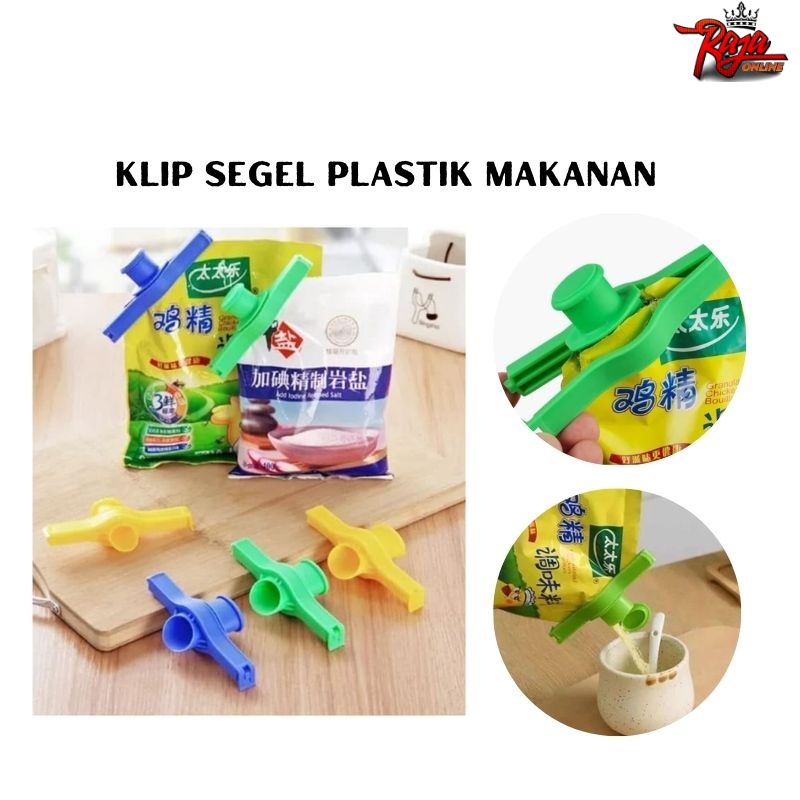 PM15 - Klip Penjepit Penutup Snack Makanan Dengan Bahan Plastik - Tutup Buka