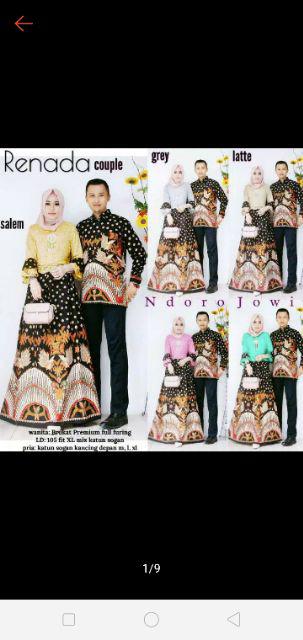 Couple Renada Broklade _ Lumbung Batik