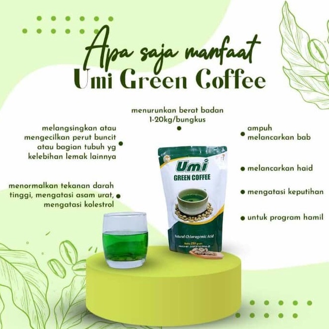 UGC Umi Green Coffee Original 100% Asli Herbal