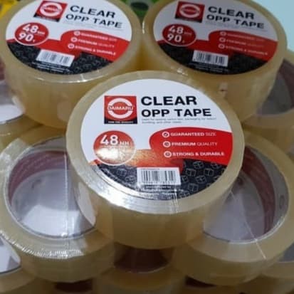 

Promo lakban bening opp clear daimaru 1 dus Keren