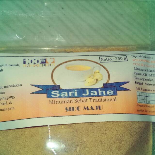 

sari jahe