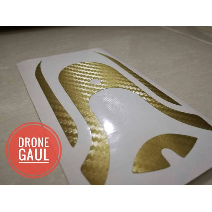 Sticker drone Dobby Gold Carbon Diskon
