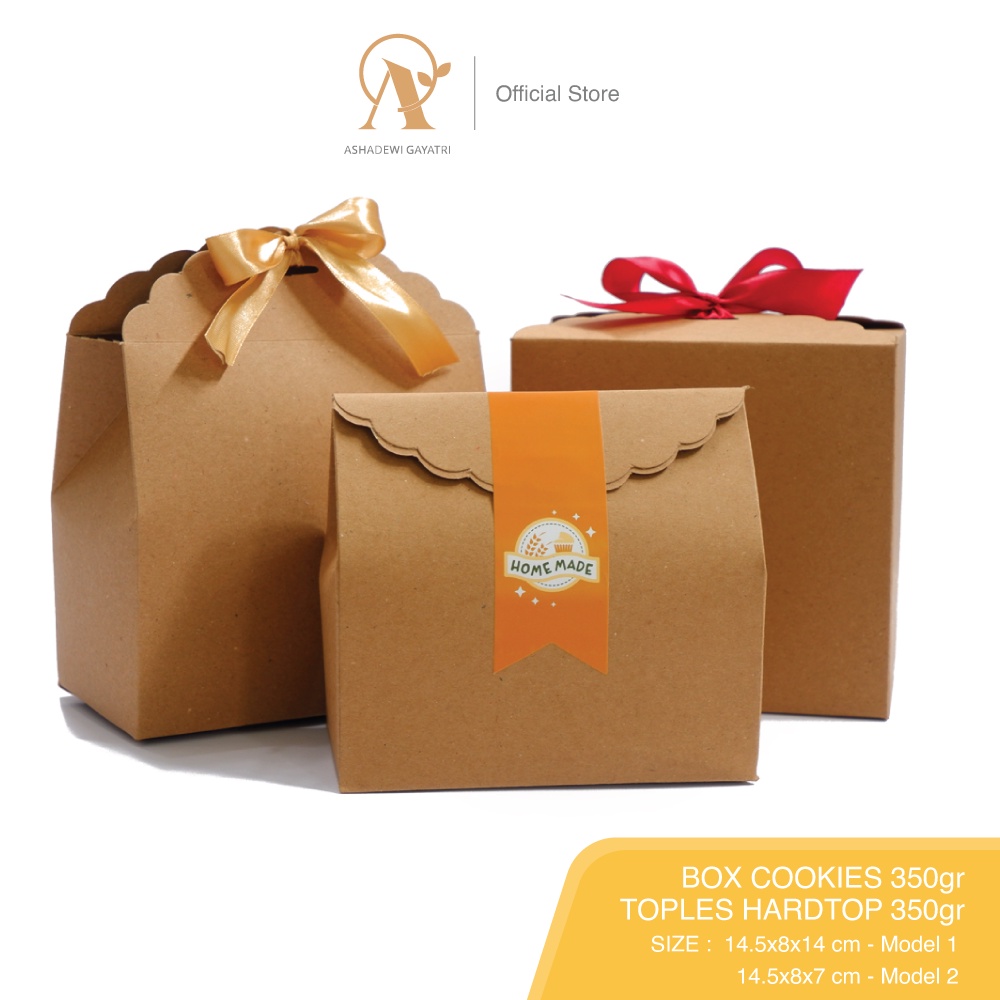 

Ashadewi Gayatri : Box Cookies 350gr / Box Toples Hardtop 350gr