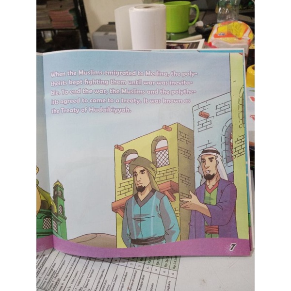 Buku Kisah Teladan Sahabat Nabi Kaum Musyrikin Yang Menjadi Muslim (19×19cm)