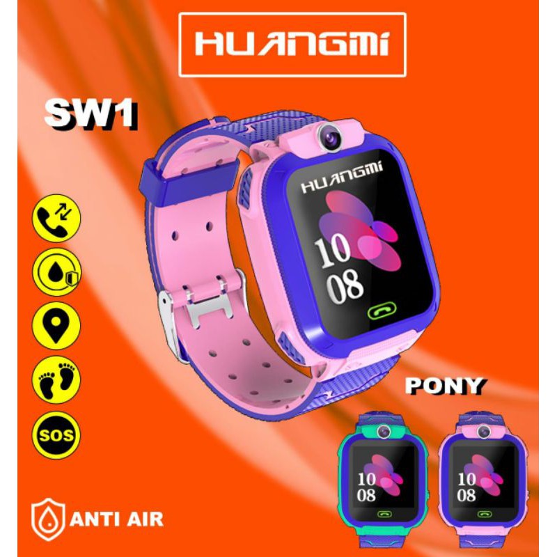 JAM TANGAN ANAK IMO HUANGMI SW1 ANTI AIR - SMARTWATCH SMART WATCH KIDS