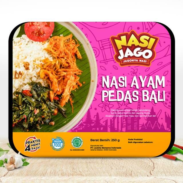 

Nasi jago nasi ayam pedas bali