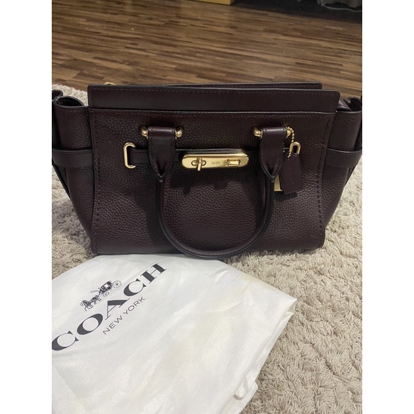 Coach Swagger 27 Oxblood