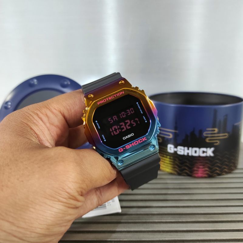 Jam tangan Original Gshock GM-5600SN GM5600SN Shanghai Night