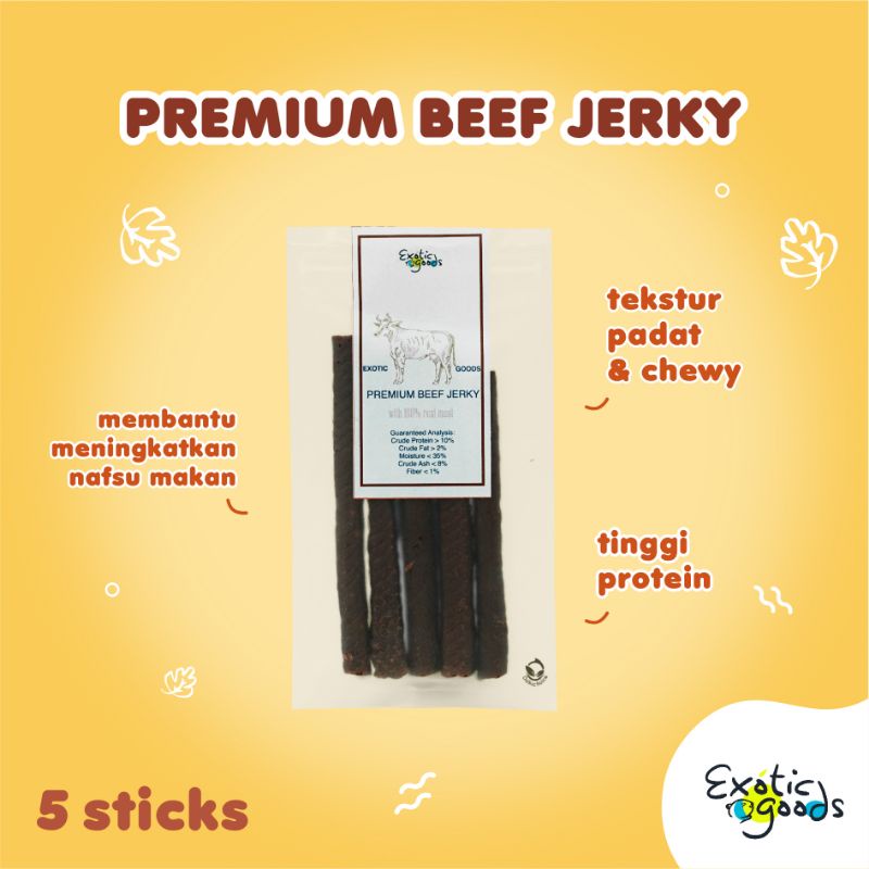 PREMIUM BEEF JERKY SNACK DAGING SAPI UNTUK ANJING SNACK DAGING UNTUK KUCING SNACK JERKY SNACK JERKY ANJING SNACK JERKY KUCING SNACK DAGING UNTUK ANJING SNACK DAGING KUCING WET FOOD ANJING WET FOOD KUCING SNACK JERKY MURAH SNACK JERKY STICK SNACK BEEF