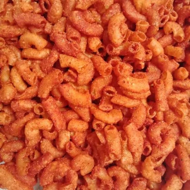 

macaroni pipa pedes extra bantat kriuk 250 gram