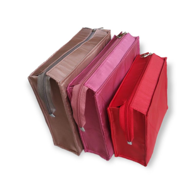 inner tas rajut instant /furing tas model kotak lidah lepas.