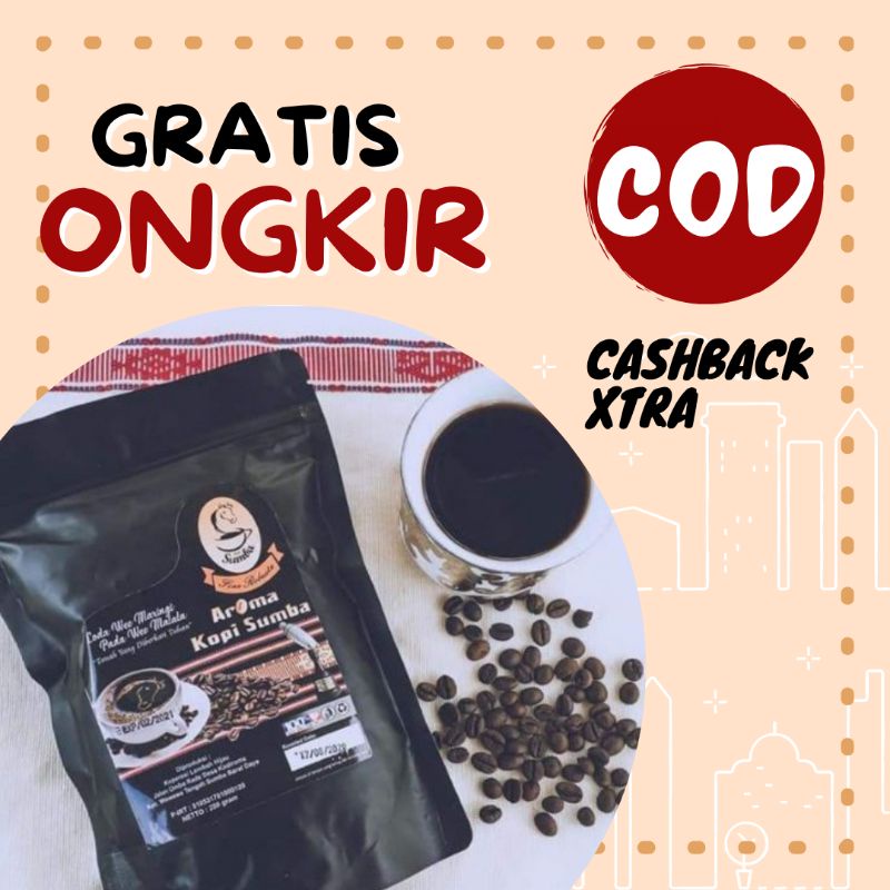 

Aroma Kopi Sumba ROBUSTA Bukan ARABICA - Fresh Asli Bubuk Giling Halus /Medium /Kasar /Biji /Halal /Juara /Wine Anaerob/Original /Honey /Semi /Full Wash - Indonesia Coffee - 200 gr - 250 gr