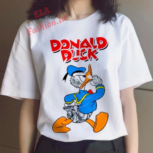 Donald Duck Disney / Baju Kaos Gambar Film Kartun Donal Donald Bebek Duck Tshirt Anak Cowo Cewe
