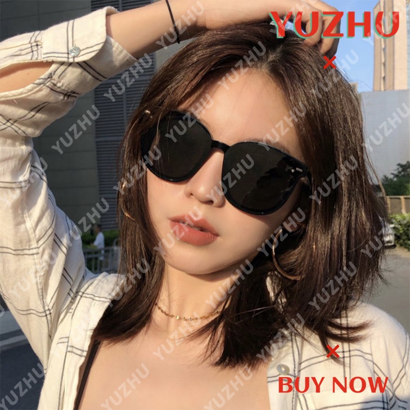 (YUZHU) COD Vintage Fashion Unisex Kacamata Bingkai Bulat Kacamata Wanita