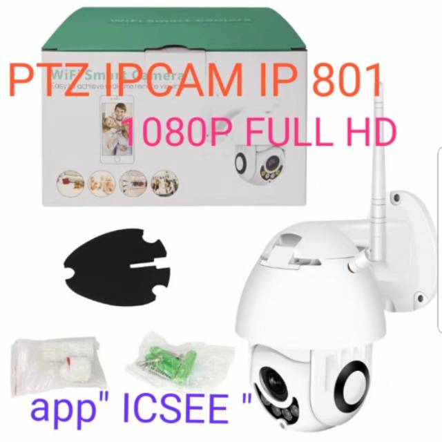 IP CAMERA OUTDOOR 4MP FULL HD PTZ SPEED DOME WIRELESS WIFI 4 LIGHT