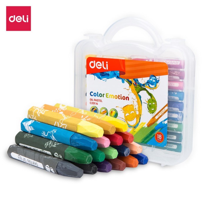 

Gramedia Bandung - Ka-Deli Oil Pastel (Asst) (Box) 18