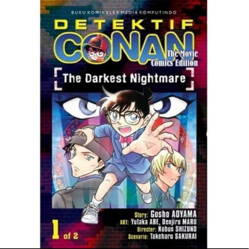 Komik Detektif Conan The Movie: The Darkest Nightmare Vol.01 Segel