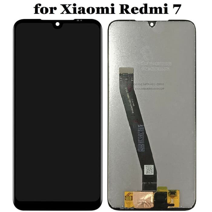 Layar LCD TS Touchscreen Fullset XIAOMI REDMI 7 - BLACK