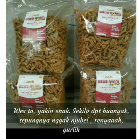 

keripik usus ayam