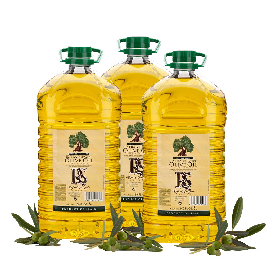 

Minyak Zaitun Extra Virgin Olive Oil Rafael Salgado 5 Liter