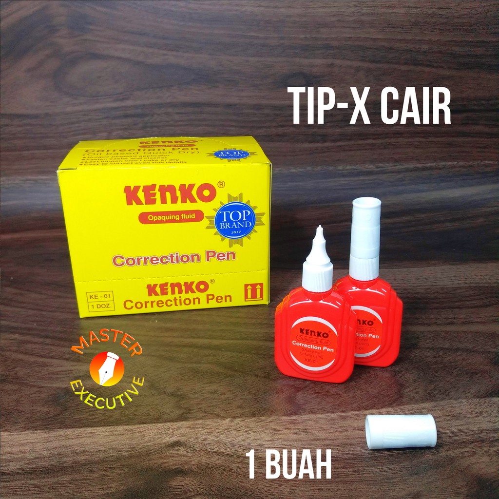 [Buah] Kenko Correction Pen Opaquing Fluid KE-01 / Tip-ex