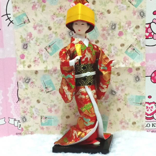Boneka Geisha kimono / pajangan rumah / dekorasi