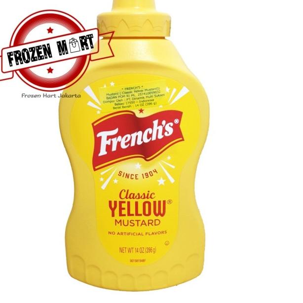 

☺ FRENCH`S Classic Yellow Mustard (Squeeze) 226 Gr - 226 Gr ♗