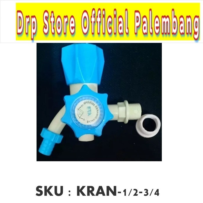 Keran / kran cabang PVC 1/2&quot; dan 3/4&quot;