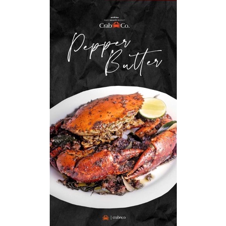 

Pepper Butter Crab
