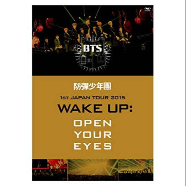 DC - DVD BTS 2015 1ST JAPAN TOUR WAKE UP OPEN YOUR EYES
