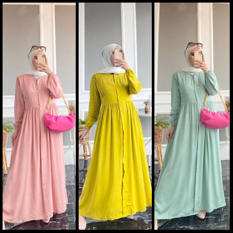 tiara dres/tiara dress polos/dress polos/dress rayon