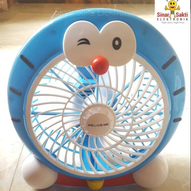 Kipas Angin Meja Listrik Karakter Lucu / Hello Kitty / Doraemon / Fan / Table Fan /Kipas Angin Kecil