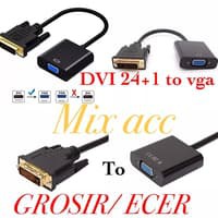 Active Adapter Dvi D 24+1 Dual Link Male To Vga Female