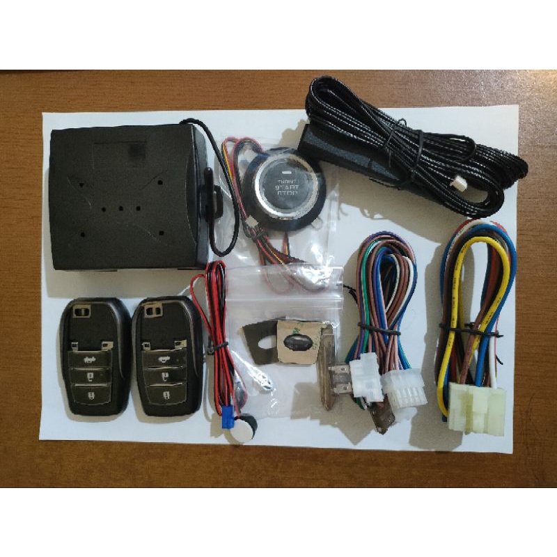 keyless mobil PKE engine start stop remote model toyota