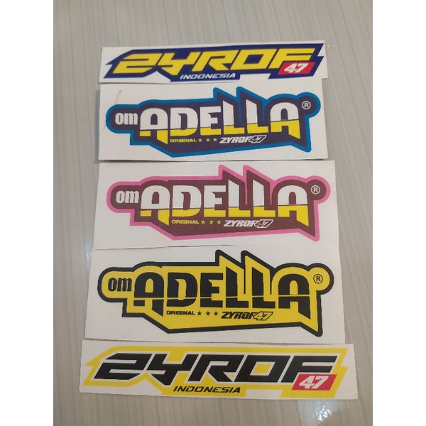 Stiker Adella By Zyrof47