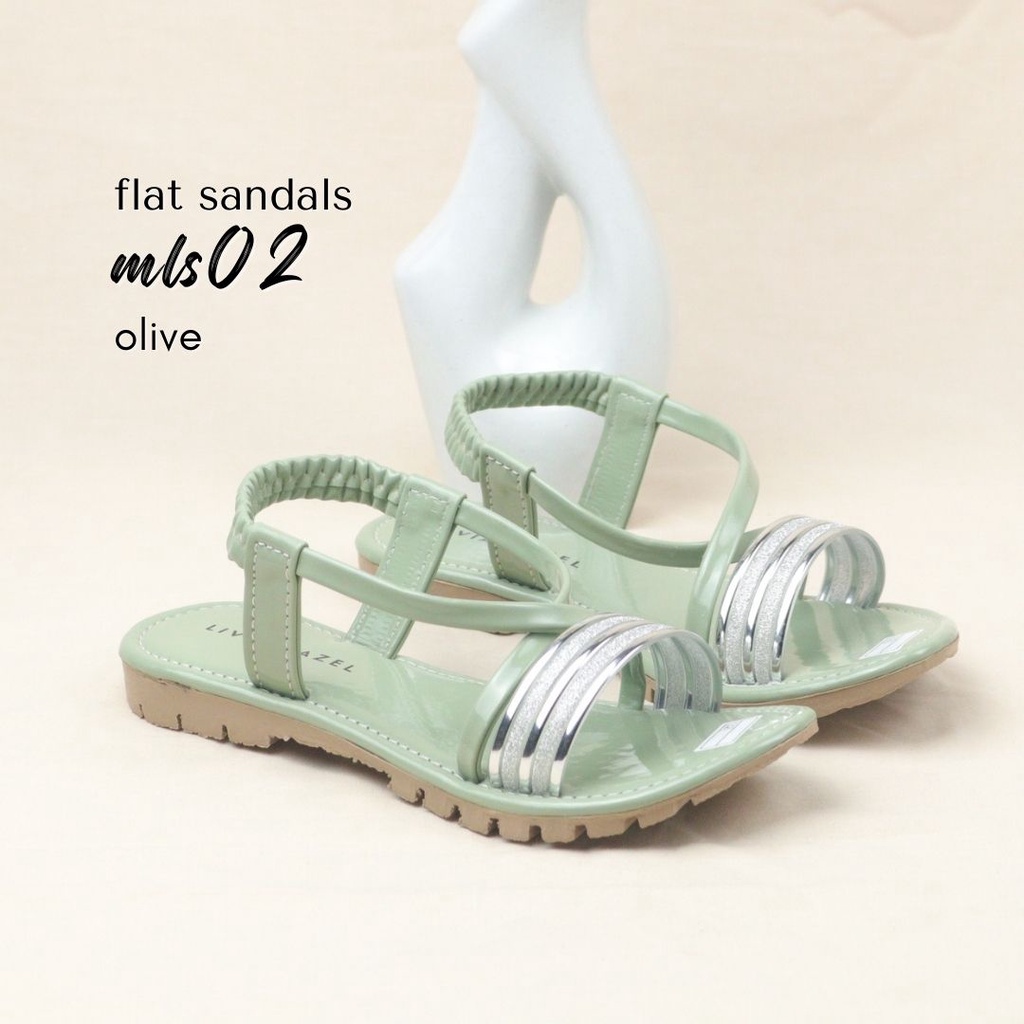 Sandal Anak Sandal Anak Perempuan MLS02 (M9N1) Sandal Anak TK SD SMP Sandal Anak Perempuan Import Sa