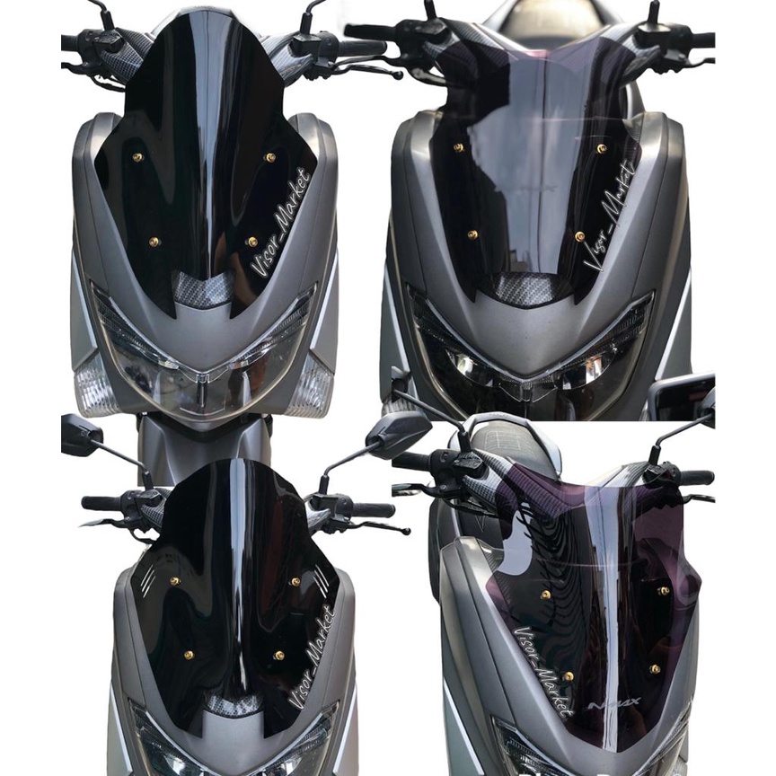 VISOR NMAX LAMA DAN NEW BARU MODEL OCITO TDR VECTOR  STANDAR WINDSHIELD VISOR NMAX NEW 2020-2023 VISOR NMAX LAMA 2014-2019 WINSIL NMAX KACA ANGIN NMAX WINSHILD NMAX MODEL TDR OCITO VECTOR STANDAR BAHAN TEBAL DAN PRESISI