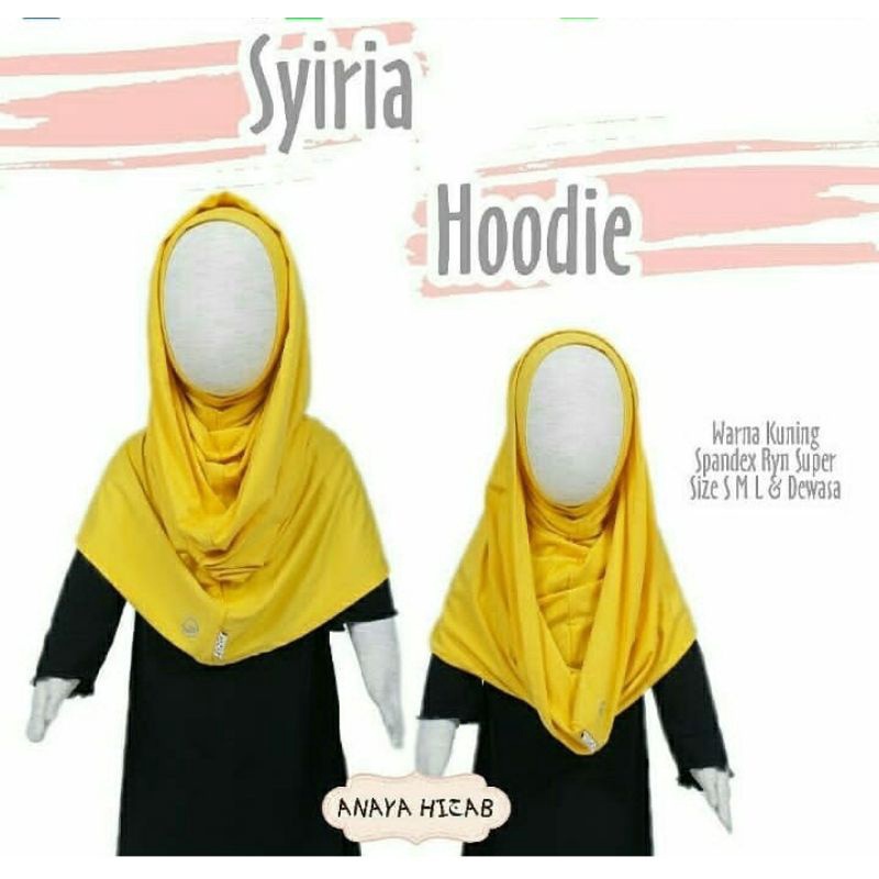 Jilbab Anak Syiria Hoodie