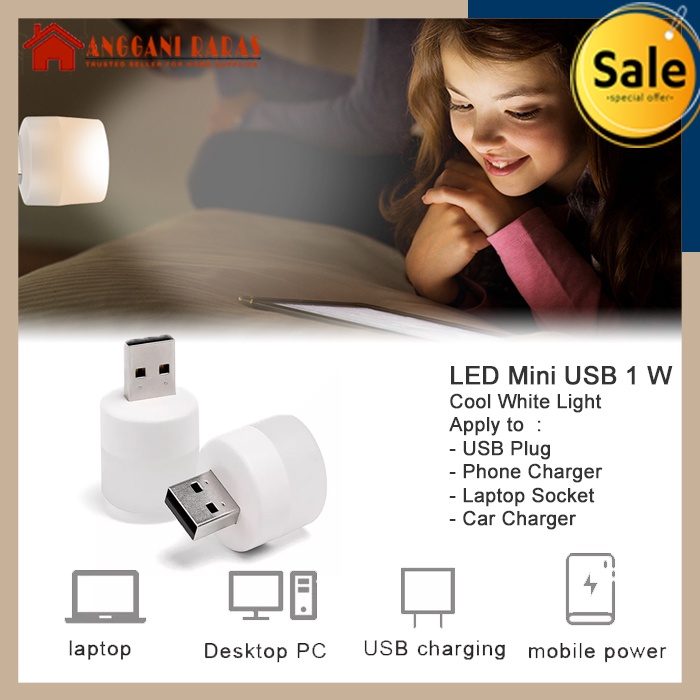 Led USB Lampu Mini Cas Laptop Lampu Cabe 1 Watt