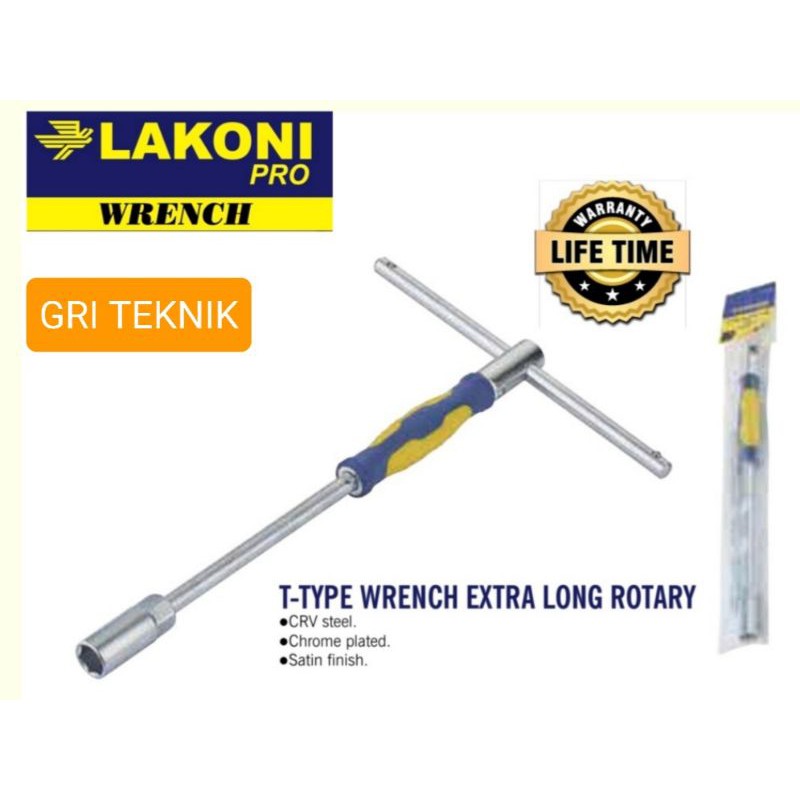 KUNCI T SOCK ROTARY LAKONI PRO / KUNCI T SOCK GAGNG PUTAR