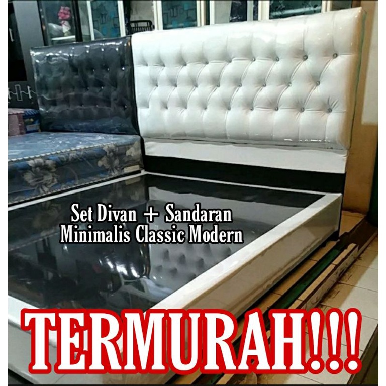 Dipan Sandaran Classic Modern 160x200 / Divan Sandaran 160x200 Modern Classic