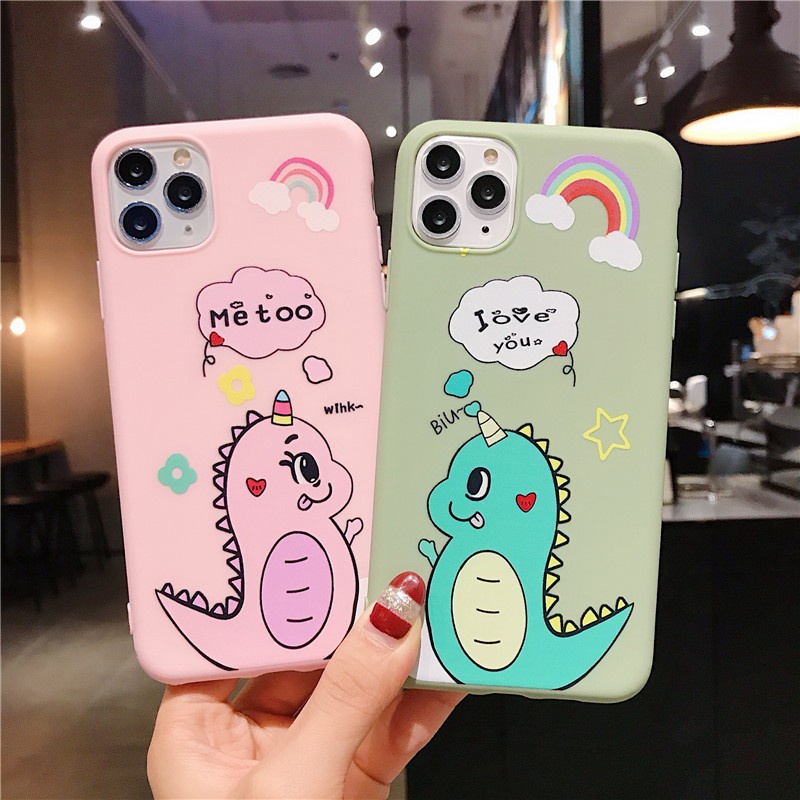 Dino L Printing Softcase Printing Oppo neo7 f1s a1k a7 a5s f9 vivo v9 y83 y71 y53 y93 redmi 4a 7a 6a