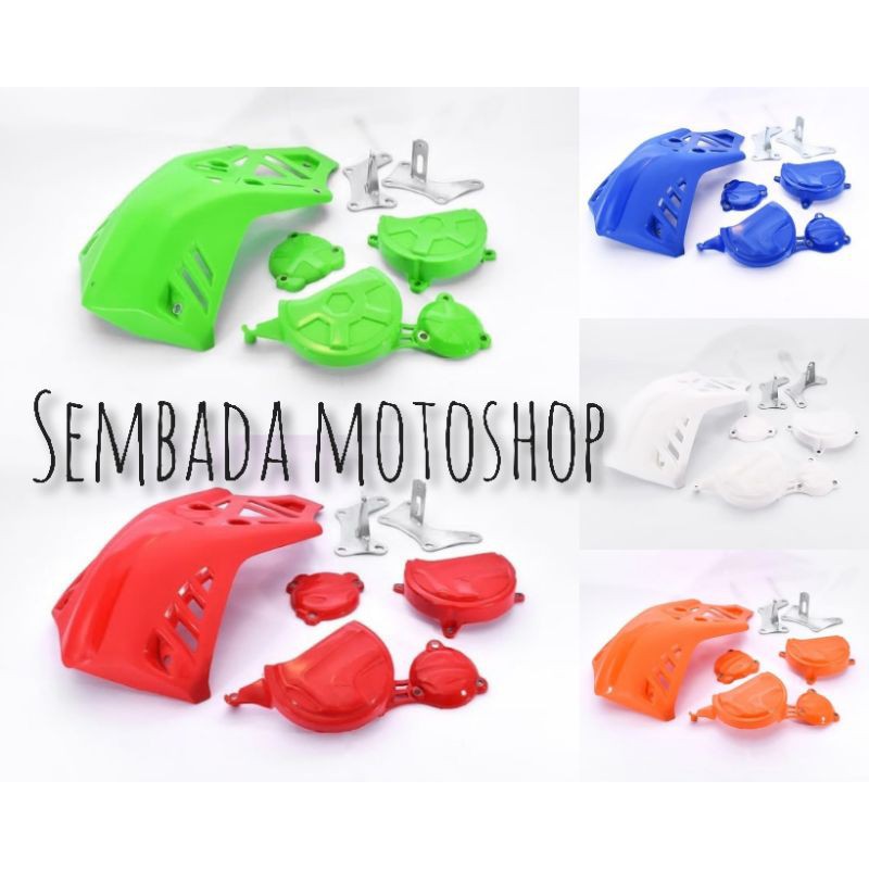 Engine guard klx 150 BF DT Tutup mesin cover block mesin klx 150 klx BF Dtracker