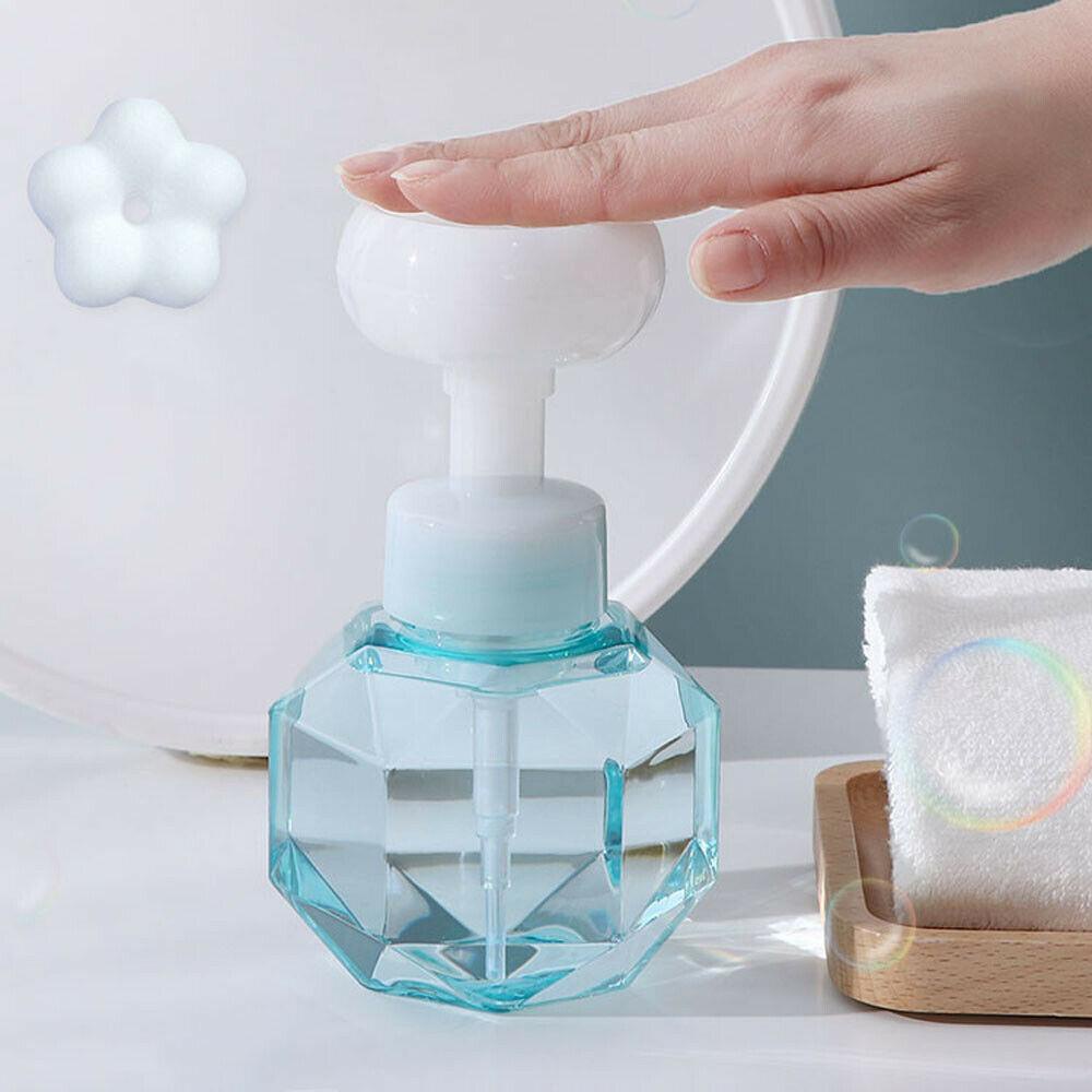 R-flower 300ml Dispenser Sabun Foaming Refillable Foam Pump Cair