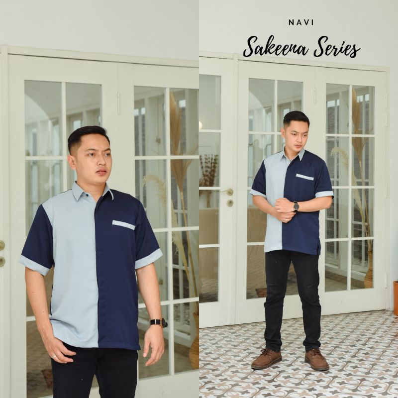 Baju Atasan Sakeena Kemeja