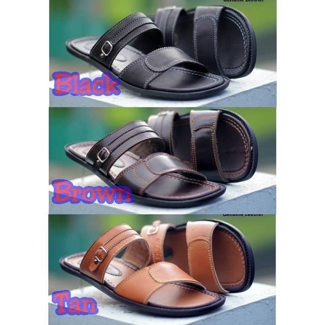 Sandal kulit sandal Kickers sandal murah sandal original