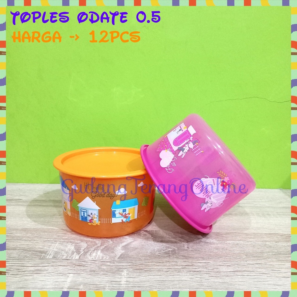 12PCS Toples Odate 0.5 lusin toples jajan calista