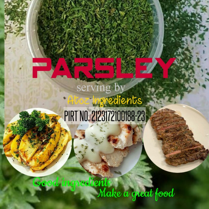 

uuttudd Parsley Leaves Dried Usa 35Gram/Daun Parsley Kering Usa 35 Gram Fsfs201