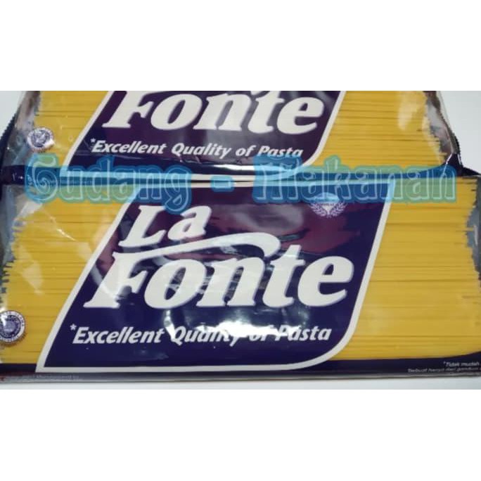 

La Fonte Spaghetti 1kg, HARGA MURAH TERMURAH